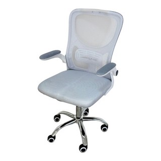 HONG JIN 宏晉 電腦辦公椅無頭枕 鋼爪, 灰白色