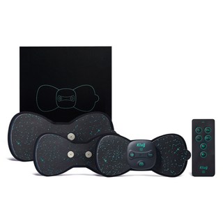 클럭 미니 목어깨 집중 마사지기 세트, SP-308W, 블랙