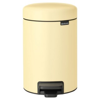 brabantia New Icon腳踏式垃圾桶 20L, 柔和的黃色