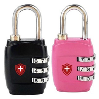 馬特洪 密碼安全鎖 黑色 + 粉紅色套組, 1套