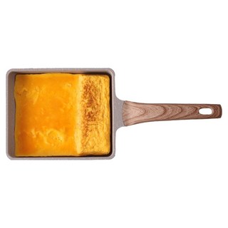 Cookin Kitchen Flower Cookin Morning Wide 電磁爐兩用方形玉子燒鍋, 19cm, 1個