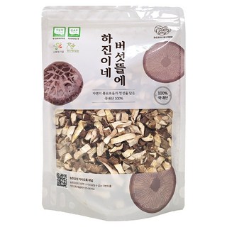 Hajininebeoseottteule 韓國產乾燥香菇切塊, 100g, 1個