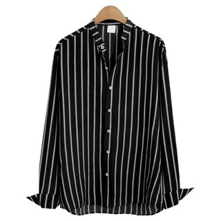 M.N.C MNC三條紋亨利領襯衫 MDLS249MS