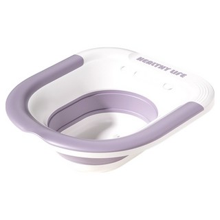 로이홈 프리미엄 가정용 온욕 접이식 폴딩 좌욕기 일반형, 1개, 드림퍼플