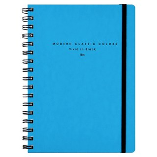 아이비스 두꺼운 비비드 스프링 노트 SP 12740, 블루, 1개