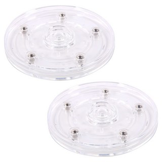 니뜨 아크릴 얀홀더 회전판, 혼합색상, 2개