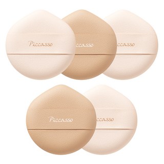 PICCASSO 畢卡索 雲朵粉撲 5種組, 1套, 混合色