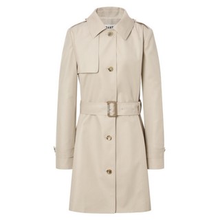 닥스 여성용 트윌 조직 면혼방 클래식 트렌치 코트 DLCO5BE21