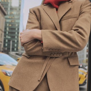 MANGO 女款赫爾西西裝外套 87080652