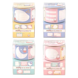 ii GEN 一正 Mipyeo貼著用的便利貼 4種組, 1套, 混色