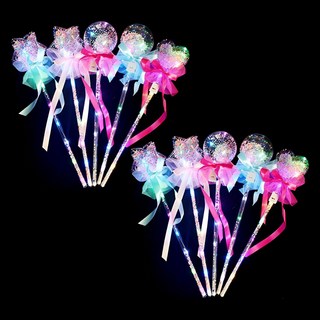 파티 콘서트 벌크형 매직 LED 응원봉, 별, 10개
