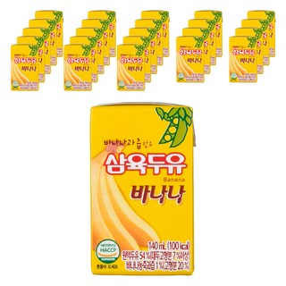 36 Soy Milk 香蕉豆漿, 140ml, 24入