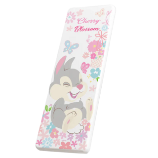 收納王妃 櫻花珪藻土洗漱墊 直 24 x 8cm, 開心桑普 白色, 1個