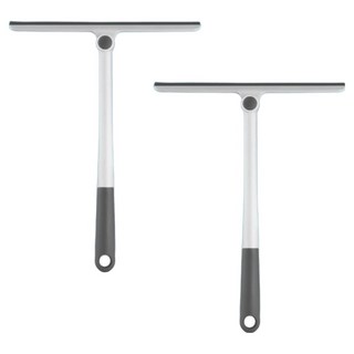 Taminayo 清爽除水刮刀 浴室手持迷你清潔短刮刀, 白色, 2個