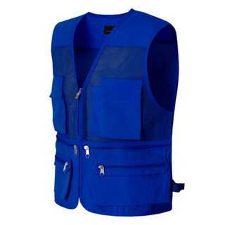 男款戶外多口袋網眼背心 MDJK145HI