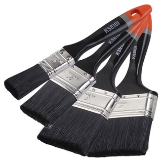 KSEIBI OON 高級款黑色硬毛油漆刷 4件組, 1套