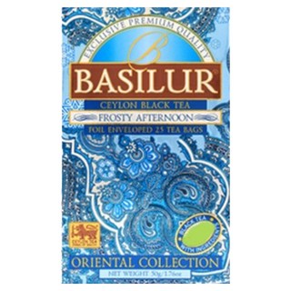 BASILUR 錫蘭茶 霜降午後紅茶茶包, 25入, 1個, 2g