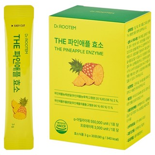 닥터루템 정품 THE 파인애플 효소, 30회분, 90g, 1개