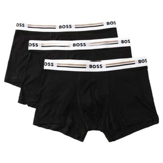 HUGO BOSS 男款人造絲四角褲 3件組 50492200 001