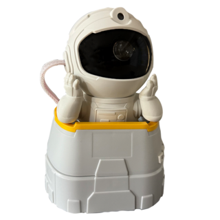 E.B. MADE 登月小艇太空人極光投影燈 星球投影燈 AST-M35 遙控, 白色