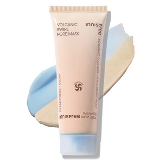 INNISFREE 火山泥雙效毛孔潔淨面膜 110g, 1條, 1條