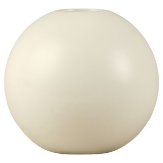 Topia 輕巧圓形燭台, 象牙白