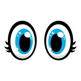 Mungkiwoldeu 保持安全車距反光貼紙 中型 我嚇到了 001, 1個, 混和顏色