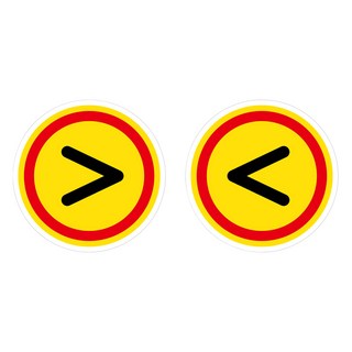 Mungkiwoldeu 保持安全距離反光貼紙 中型 可愛 002, 1個