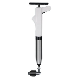 304不鏽鋼 管道疏通器, 八件組全配包, 強力高壓馬桶疏通器, 下水道排氣管一炮通, 白色, 55 x 18 x 8.5cm