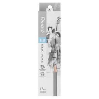 디마스트 미술용 연필 12개입, B, 1세트