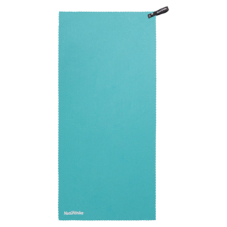 Naturehike 挪客 迷你便攜細纖維戶外吸水速乾毛巾 附防水收納袋, 湖綠色, 1條