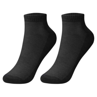 TravelYou 你的旅行 輕旅壓縮一次性免洗襪子 短襪, 黑色, 36~43碼適用