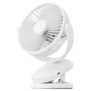 스토리링크 자동회전 무선 클립형 집게 선풍기, SKP-F39S, 화이트