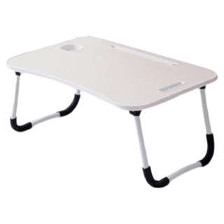 小麥購物 床上筆電桌, 白色