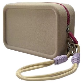 몬드스팟 DIY 컴피백 목욕바구니 실리콘 손잡이 가방 YY57811, 베이지