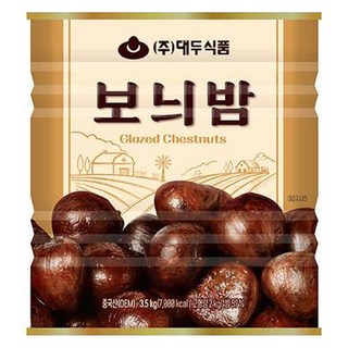 DAEDOO FOODS 大豆食品 糖漬栗子, 3.5kg, 1個