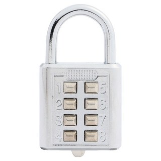 도매토피아 세이프 버튼식 비밀번호 자물쇠, 1개