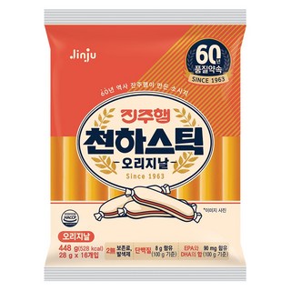 진주햄 천하스틱 오리지날, 448g, 1개
