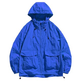男士拉格蘭口袋輕量連帽風衣夾克 NR716