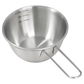 Reborn.J 304不鏽鋼長柄迷你量杯, 單一顏色, 200ml, 1個