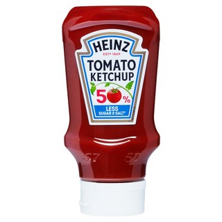 HEINZ 亨氏 50%減糖減鹽番茄醬, 435g, 1個
