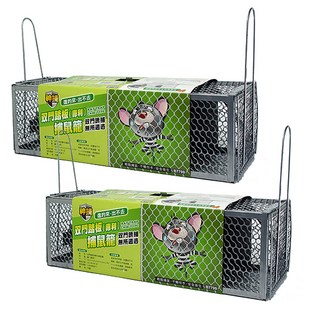 神捕 雙門踏板補鼠籠, 1入, 2個