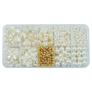 珍珠串珠工藝套組 9件組 2, 1套, 混合色