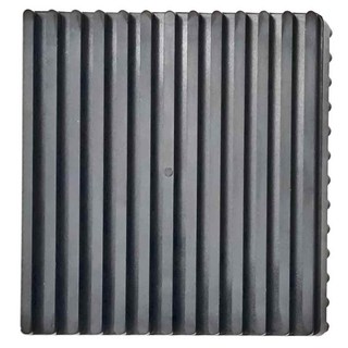 TRENY 橡膠止滑抗震墊, 中(10 x 10 x 1cm), 方型, 2個