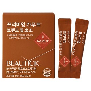 뷰틱 프리미엄 카무트 브랜드 밀 효소 30p, 60g, 1개