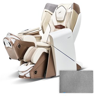 바디프랜드 에덴 로보 헬스케어로봇 안마의자 본체 + 러그 세트 방문설치, BFB-7010, 퓨어화이트
