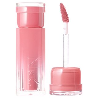 2aN Glaze彈力唇釉, 4.5g, 1個, 02 Rosy Mocha