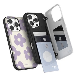 COZ Squeeze花朵卡夾防撞緩衝手機殼