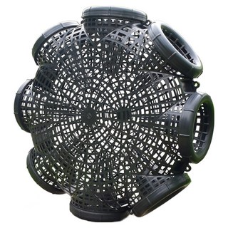 echobelle 8孔鰻魚籠, 黑色