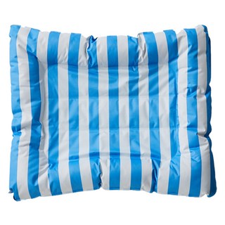 펫본 모던하우스 반려동물 시원한 쿨젤 방석, 블루 스트라이프, 1개